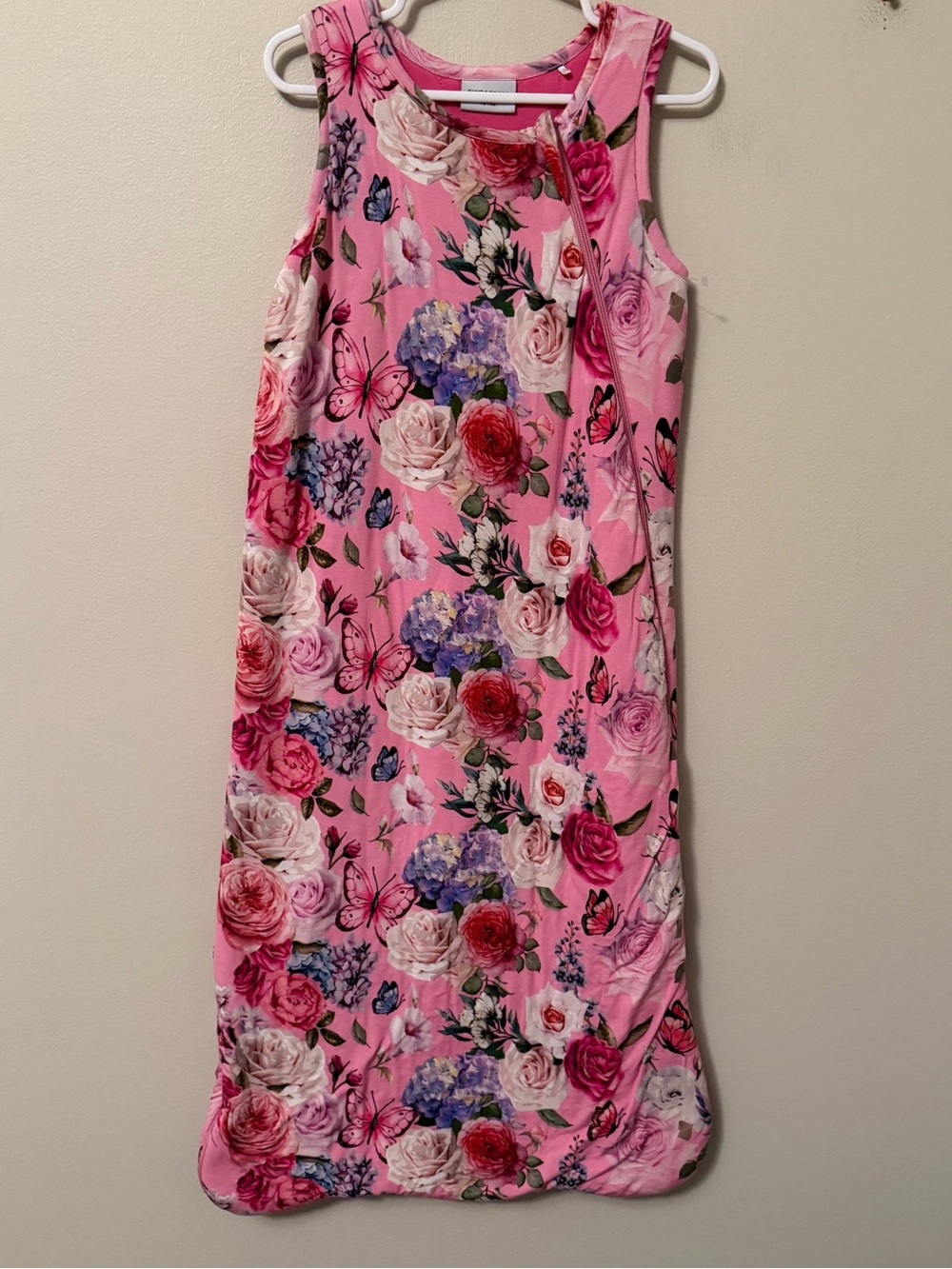 Bums & Roses Pink Floral Sleep Sack
